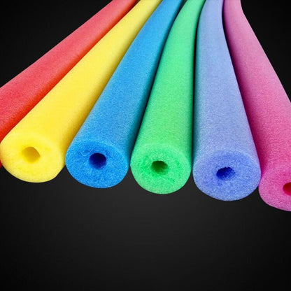 150cm Swimming Float Stick DIY Kids Swimming Training Floating Foam Sticks Swim Pool Noodle Children Adult Swimming Stick Rings