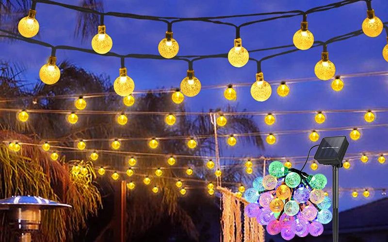 LED Curtain String Lights Christmas Garland Decor Fairy Light 8 Modes USB Remote Control Wedding Holiday Party for Bedroom Home