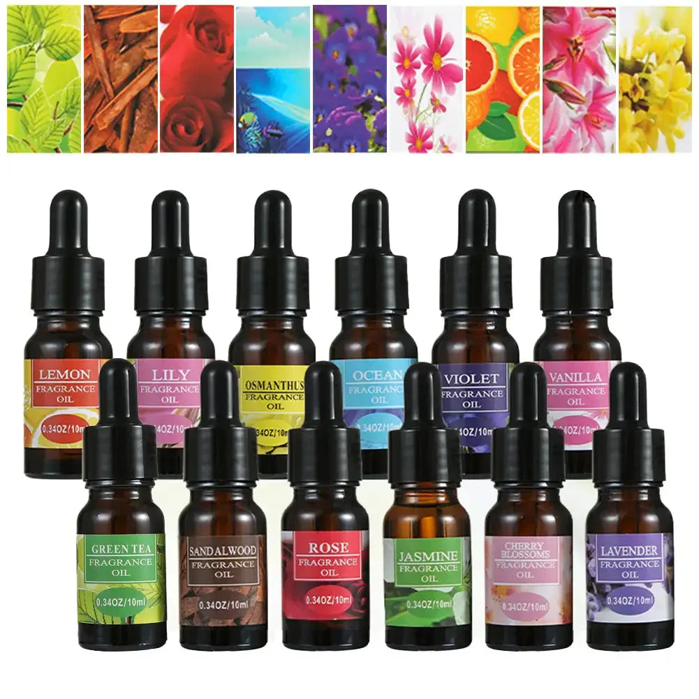 10ML Aromatherapy Natural Fragrance Water Soluble and Persistent Fragrance Vegetable Oil Body Essential Oil Treatment Grade