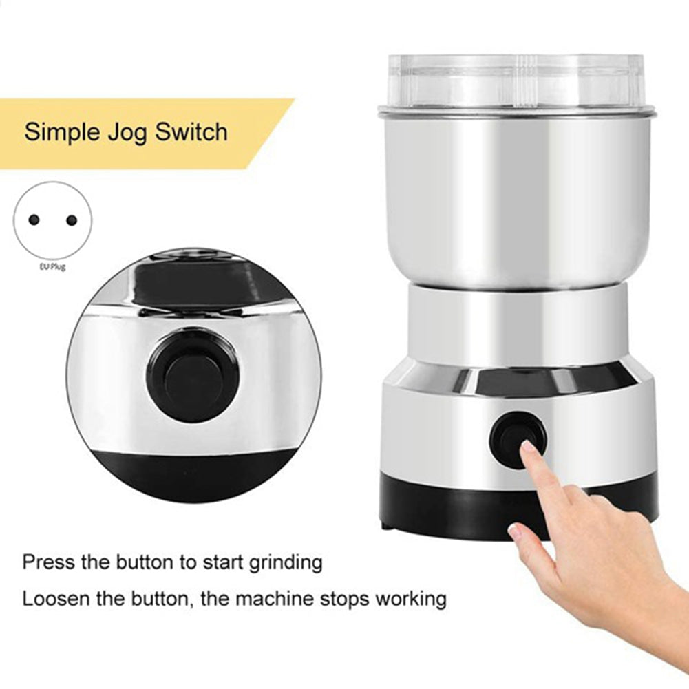 Electric Coffee Grinder Kitchen Cereals Nuts Spices Beans Flour Spice Grains Grinder Machine Portable Coffee Beans Chopper