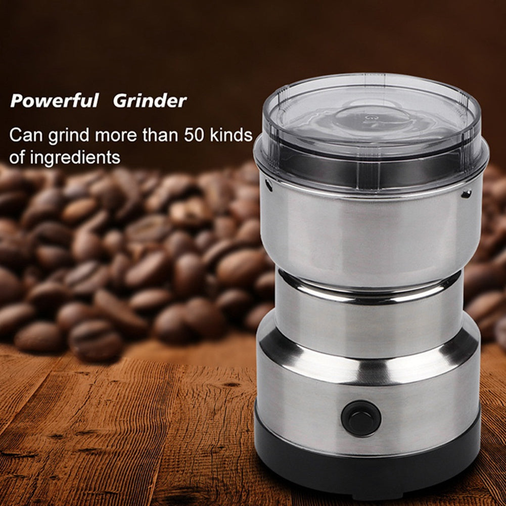 Electric Coffee Grinder Kitchen Cereals Nuts Spices Beans Flour Spice Grains Grinder Machine Portable Coffee Beans Chopper