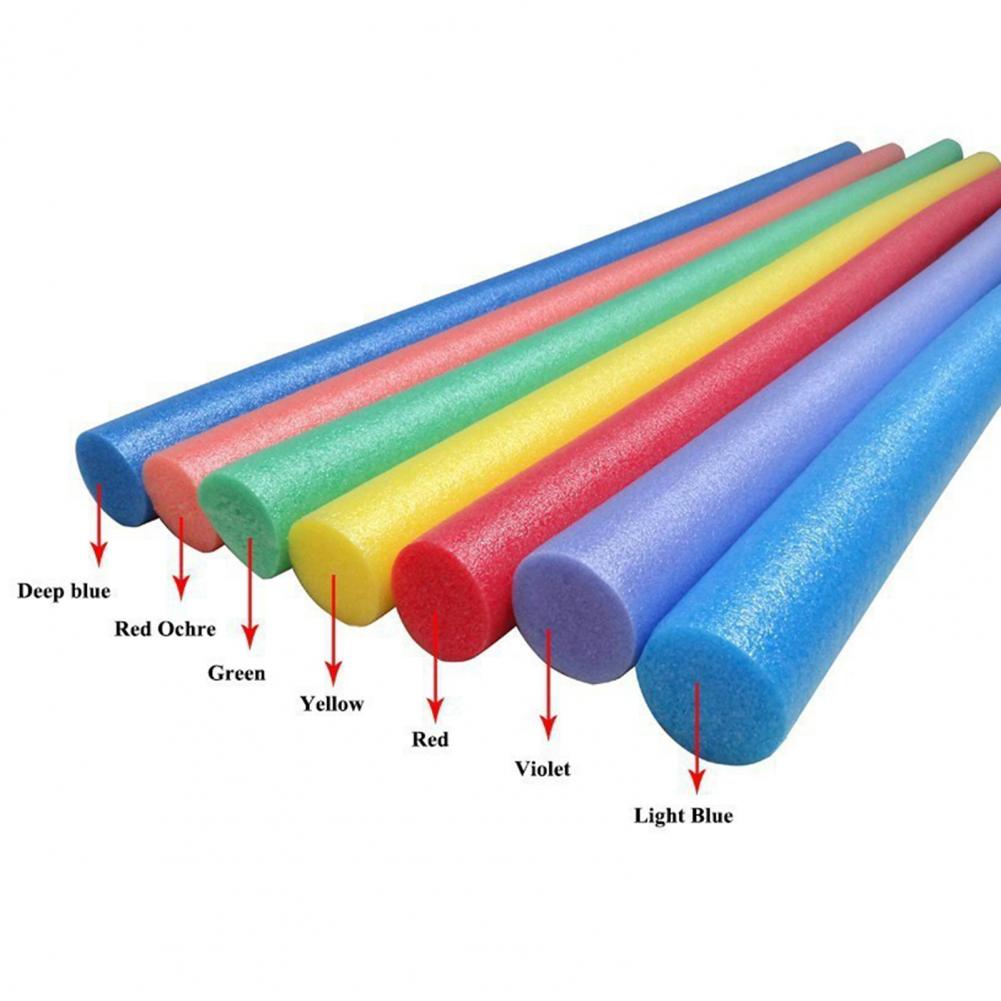 150cm Swimming Float Stick DIY Kids Swimming Training Floating Foam Sticks Swim Pool Noodle Children Adult Swimming Stick Rings