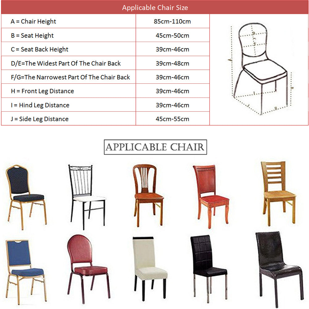 12 Colors Thicken Spandex Stretch Chair Covers Wedding Party Banquet Decoration Universal Chair Covers